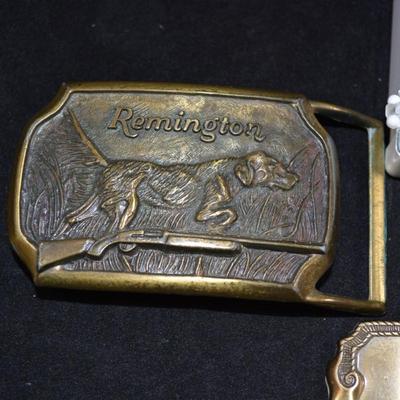 Lot of Vintage Belt Buckles