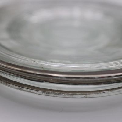 Vintage Coupe Glasses & Plates (12)