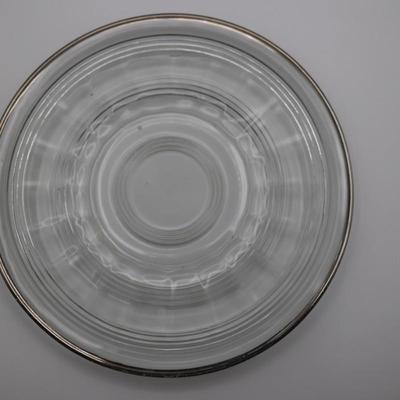 Vintage Coupe Glasses & Plates (12)
