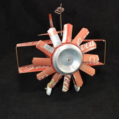 Home Made Coca-Cola Biplane Wind Catcher