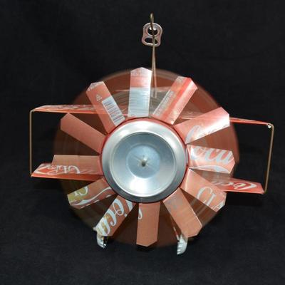 Home Made Coca-Cola Biplane Wind Catcher