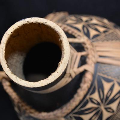 Ten Thousand Villages Carved & Bound Gourd, Cameroon