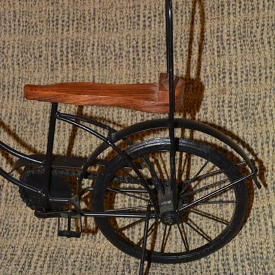 Grayson Lane Miniature Decorative Bicycle 19”x11”