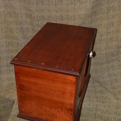 Beautiful Hand Crafted Pie Safe w/ Punched Copper 19”x13.5”x12"
