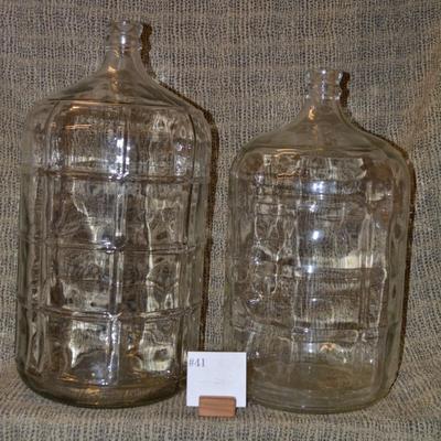 Lot of 2 Vintage Carboys 18.9 Liters/5 Gallon