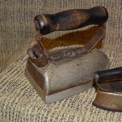 Lot of Antique/Vintage Clothes Irons