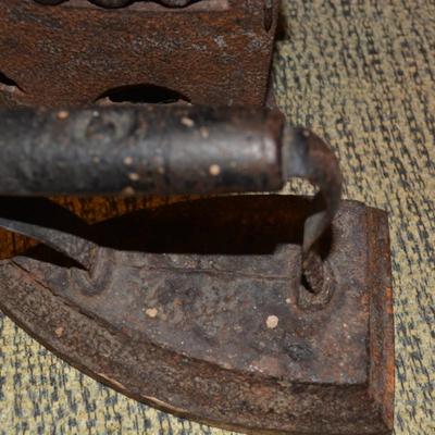 Lot of Antique/Vintage Clothes Irons