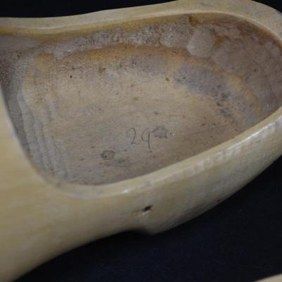 Pair of Vintage Dutch Wooden Shoes