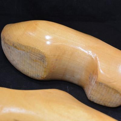 Pair of Vintage Dutch Wooden Shoes