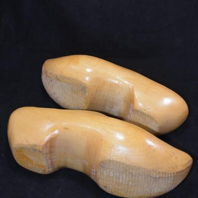 Pair of Vintage Dutch Wooden Shoes