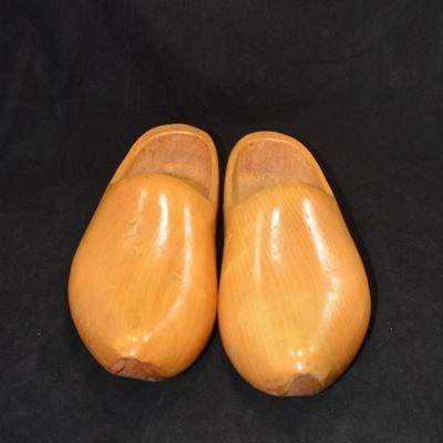 Pair of Vintage Dutch Wooden Shoes