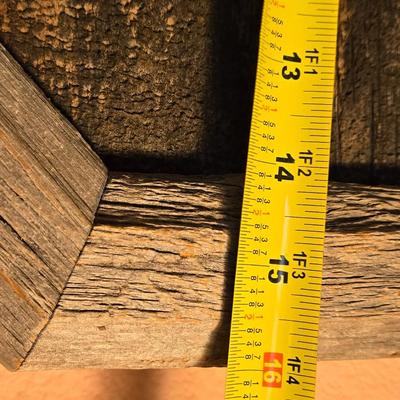 Repurposed Old Wood Clock