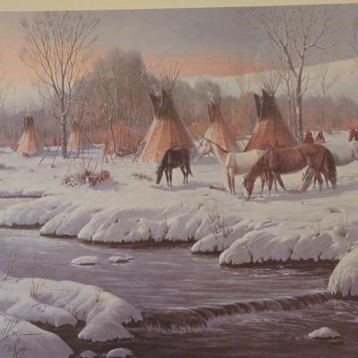 'Daybreak on Lodgepole Creek' by Ted Long