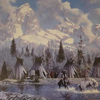 'Breaking a Wild One' by Roy Kerswill - Limited Edition with Paperwork on the Back