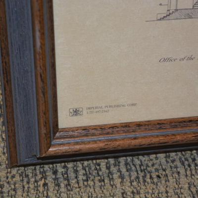 Framed First Order L.H. for Cape Hatteras N.C. Print