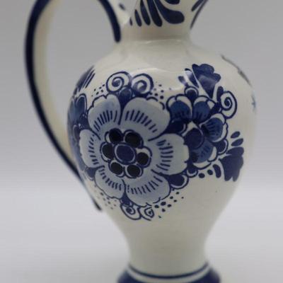 Vintage Delft Blue Hand Painted Pitchers