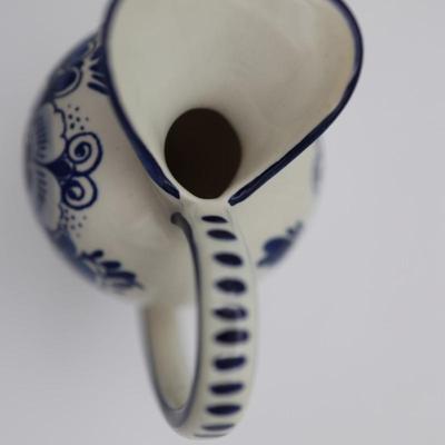 Vintage Delft Blue Hand Painted Pitchers