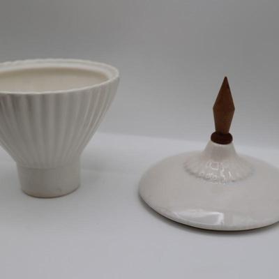 Whittier Potteries Lazy Susan Relish Dish