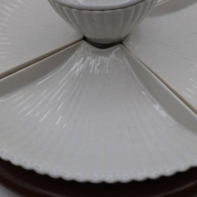 Whittier Potteries Lazy Susan Relish Dish