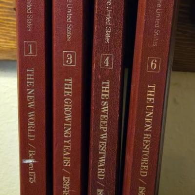 The Life History of the United States Vol. 1, 3, 4, & 6