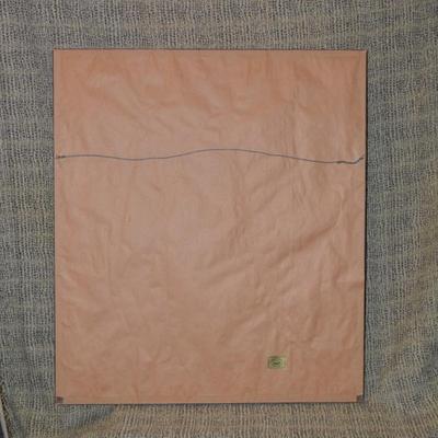 Framed & Matted Oxford John and Mary Rixman Wall Hanging 28.5”x25”