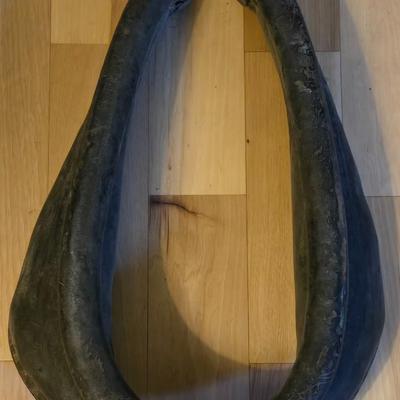 Antique Leather Yoke