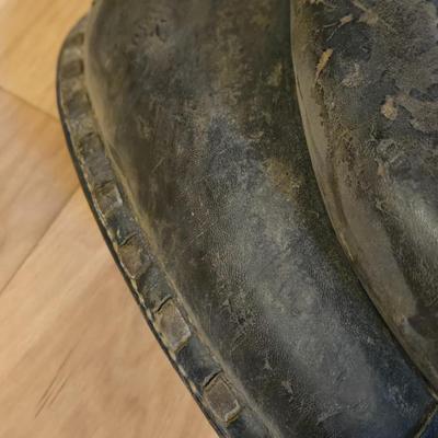 Antique Leather Yoke