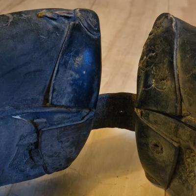 Antique Leather Yoke