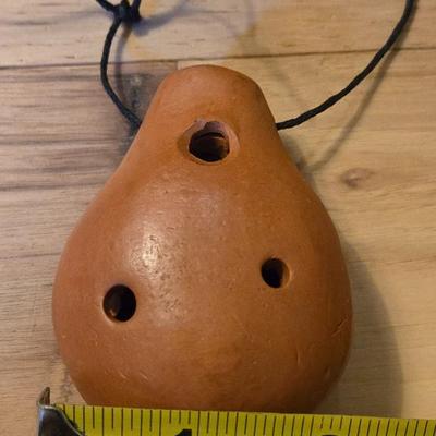 Native American Pottery Terracotta Ocarina Instrument