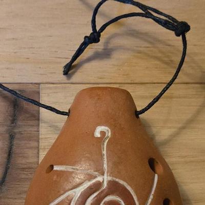 Native American Pottery Terracotta Ocarina Instrument