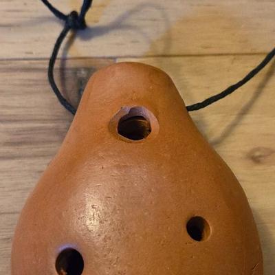 Native American Pottery Terracotta Ocarina Instrument