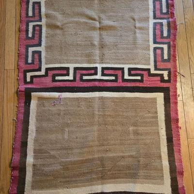 Early 20th Century Navajo Blanket