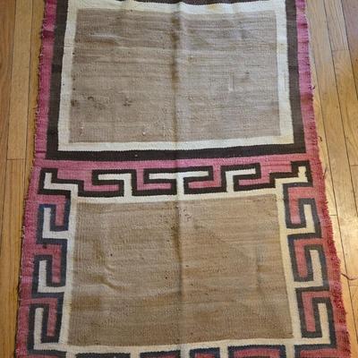 Early 20th Century Navajo Blanket