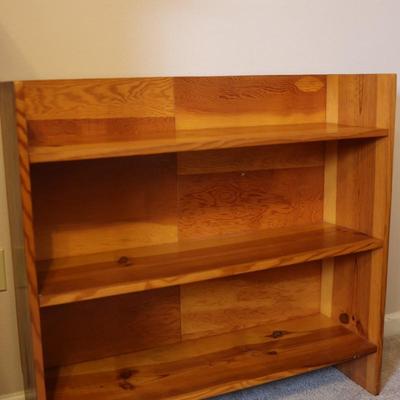 Wooden Pine Bookshelf