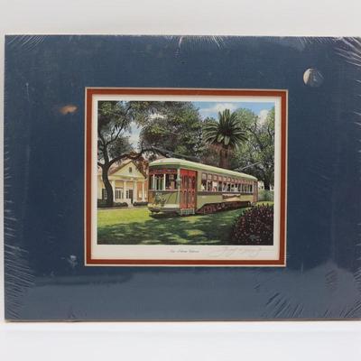 Signed & Bordered Print "New Orleans Uptown" by Brad Thompson