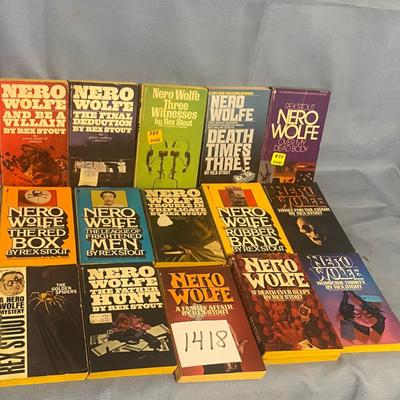Rex Stout Books