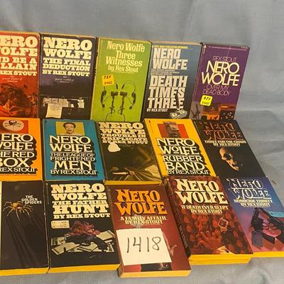 Rex Stout Books