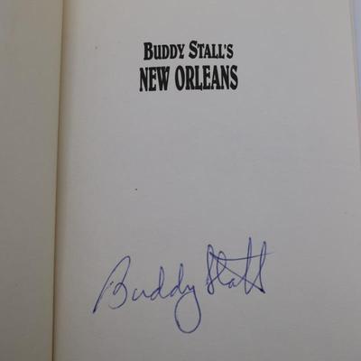 Signed New Orleans Books by Author Buddy Stall