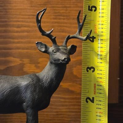 Bronze Stag Sculpture by M. RILEY AUSTIN