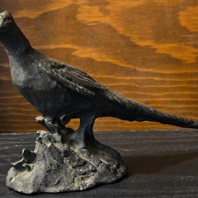Bronze Pheasant Sculpture by M. RILEY AUSTIN