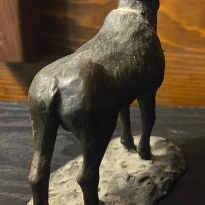 Bronze Ram Sculpture by M. RILEY AUSTIN