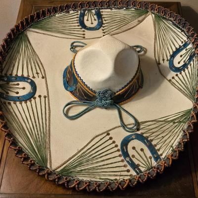 Vintage Mexican Mariachi Sombrero