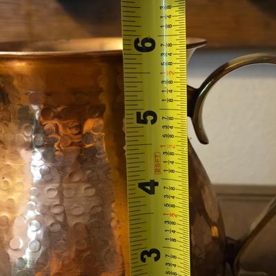 Hammered Copper Pitcher
