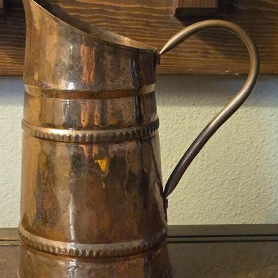 Copper Pitcher made in Turkey