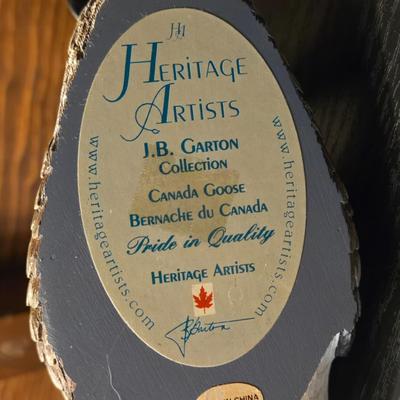 Resin Heritage Artist J. B. Barton Collection Duck