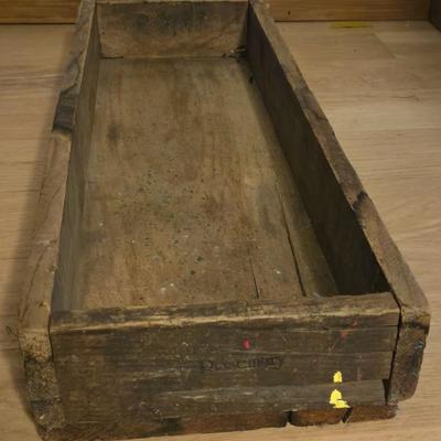 Antique Coastal Herbs Rosemary Crate