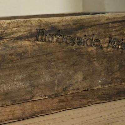 Antique Coastal Herbs Rosemary Crate