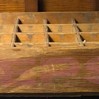 Vintage Wood Pepsi Crate