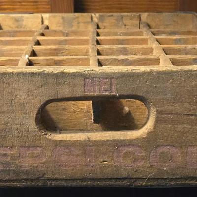 Vintage Wood Pepsi Crate