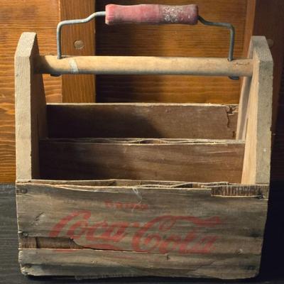 Antique/Vintage Coke Bottle Crate
